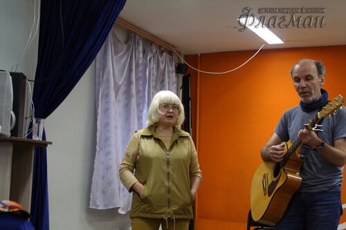 Осенняя сказка, встреча с ветеранами